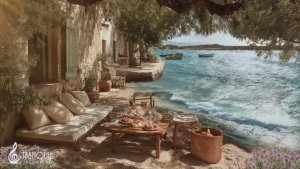 Sweet Beach Jazz Music _ Tranquill Coffee Shop Ambience & Smooth Jazz Music Make You Happy All Day