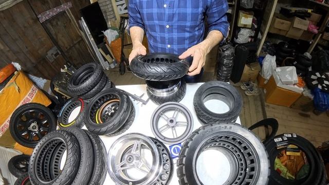 Как выбрать литую покрышку для электросамоката