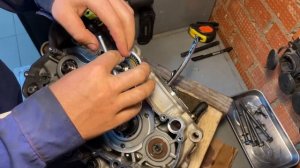 Как полностью разобрать двигатель ZS 182 MN / ZS 177 MM. K2R 300 EFE