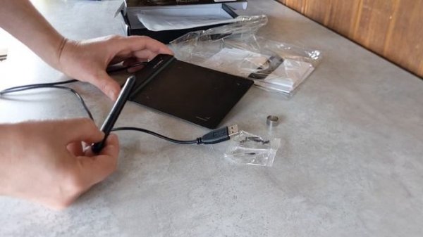 Обзор дешевого графического планшета для репетитора ?