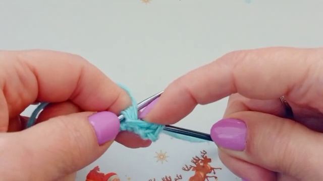 Узор спицами "Индийская резинка" поворотными и круговыми рядами. смотреть онлайн