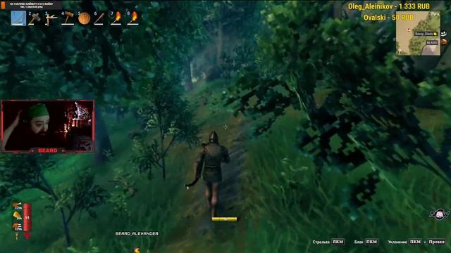 Играем в Valheim. Вальхейм, Мир, куда попадают павшие в бою Викинги.