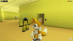 Tails the fox Escape SHREK BACKROOMS In Roblox With Sonic FRIENDS...