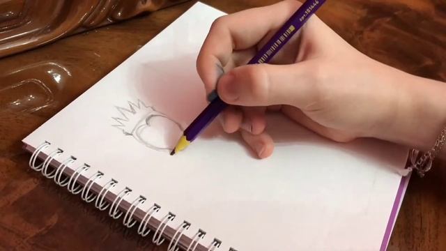 ||🫐Распаковываю скетч бук 🫐|| И рисую злодейку 🤔 смотреть онлайн