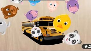 Скорая помощь, полицейская машина, автобус Police car, ambulance, school bus пазлы для малышей