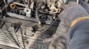 Работа двигателя Toyota Caldina ET196 5EFE