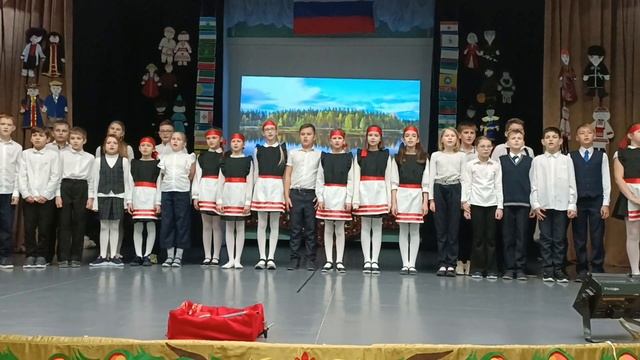 Карелия  Выступление 4в класса на фестивале