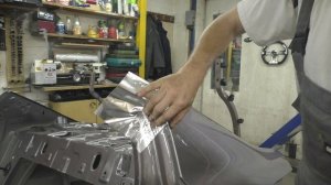 Как разметить крыло перед разрезом.