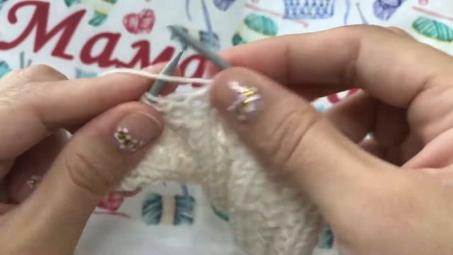 Рельефные полоски спицами смотреть онлайн