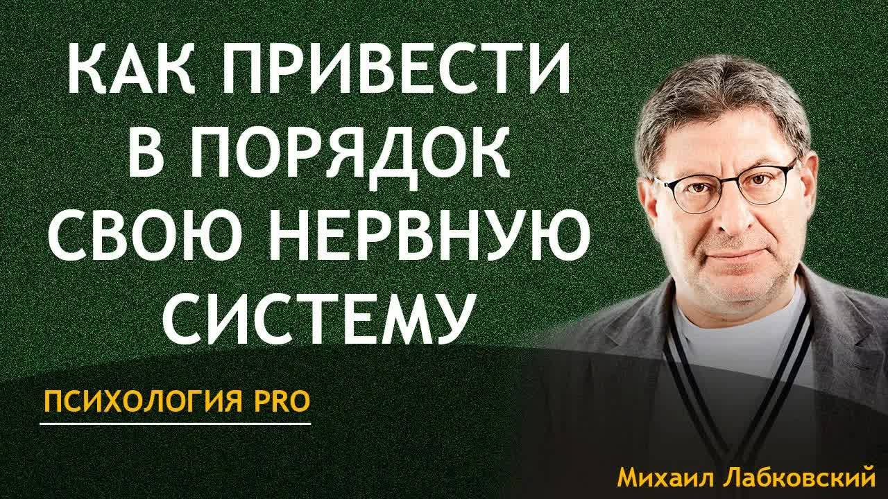 Как Привести В Порядок Свою Нервную Систему - Михаил Лабковский