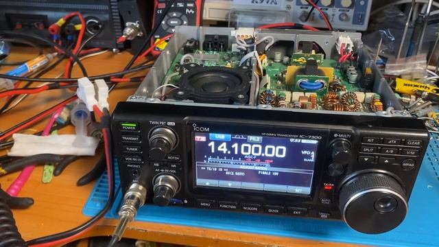 ICOM IC-7300 раскрытие передачи ремонт и настройка смотреть онлайн