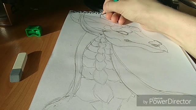 Рисуем дракона 🐉🐉🐉; ) смотреть онлайн