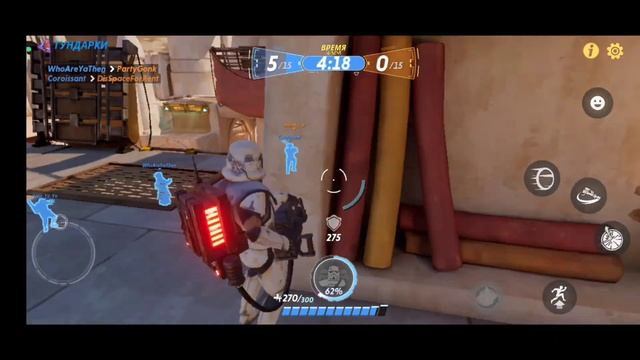 Stur Wars: Hunters добротный шутер на мобилу Первый взгляд (Android)