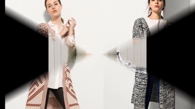 Вязание Спицами - Модели Модных Кардиганов 2019 / Knitting Patterns of Fashionable Cardigans смотреть онлайн