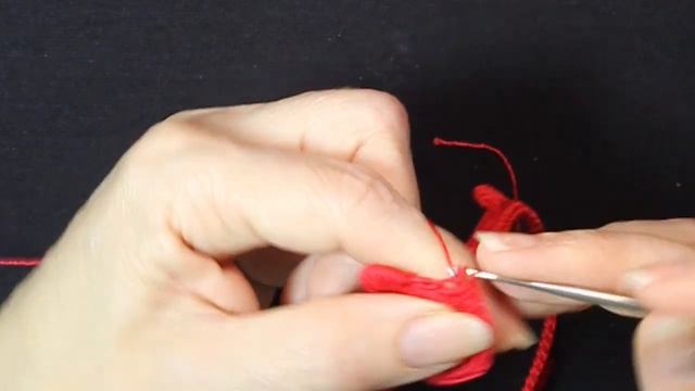 Урок 7. Красное платье. Большой пейсли правый. Crochet. Ирландское кружево. смотреть онлайн