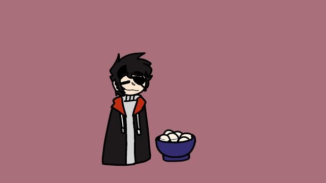 Чиби Зак беспощадно ест пельмени.. смотреть онлайн