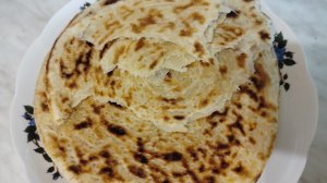 Фатир на сковороде из манной каши, получается безумно вкусно.