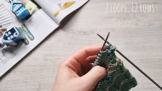 Самый приятный глазу геометрический узор спмцами♥️🧶knitting pattern. смотреть онлайн