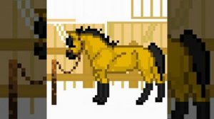 Pixel Art Лошадь