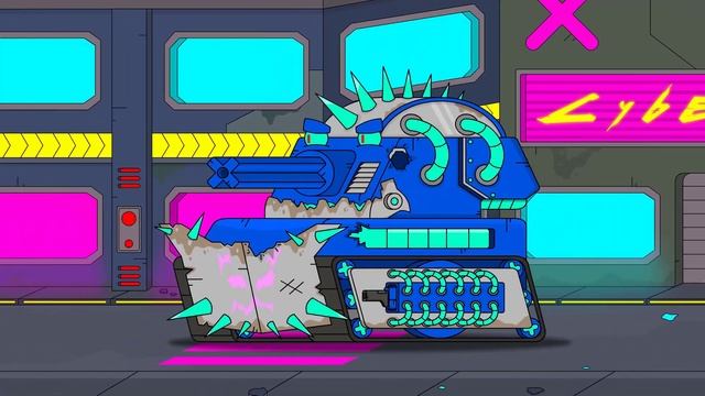 Кибер Танки - Мультики про танки смотреть онлайн