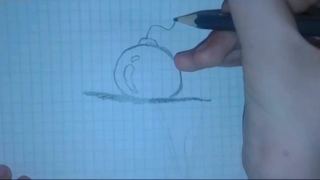 Простые рисунки #6 Бомбочка смотреть онлайн