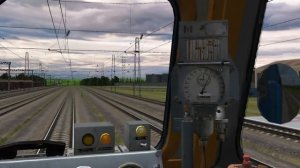 запуск магистрального. вл60к товарняк в rrs