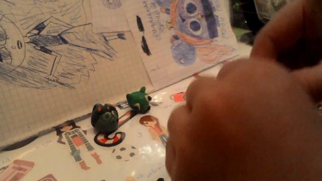 Как сделать свинью с волосами из пластилина Энгри Бердс 1 част смотреть онлайн