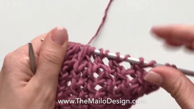 Easy Knitting Summer Pattern / узор Сетка спицами
