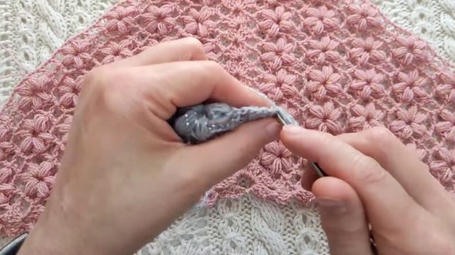 шаль крючком смотреть онлайн