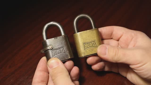 винтажный замок Hurd US