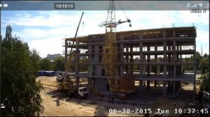 Монтаж Башенного Крана КБМ 401-П.