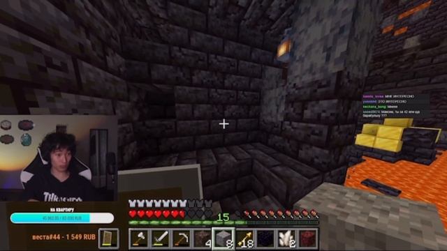 ПРОХОЖДЕНИЕ MINECRAFT. нарезки со стрима на твиче смотреть онлайн