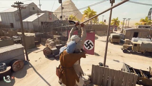 Indiana Jones and the Great Circle 100% Cinematic Walkthrough (Very Hard) 09 THE NAZI COMPOUND.mp4 смотреть онлайн