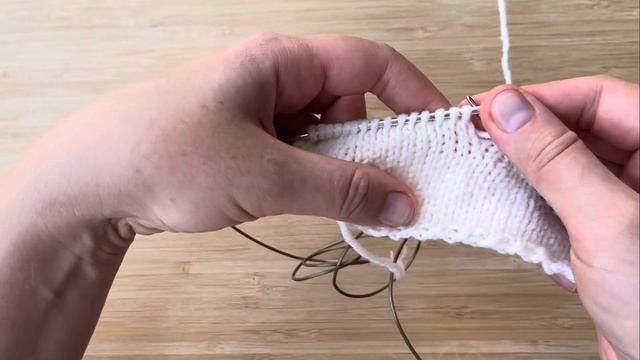 Развороты без дырочек (укороченные ряды, при вывязывании ростка)