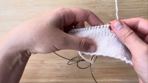 Развороты без дырочек (укороченные ряды, при вывязывании ростка)