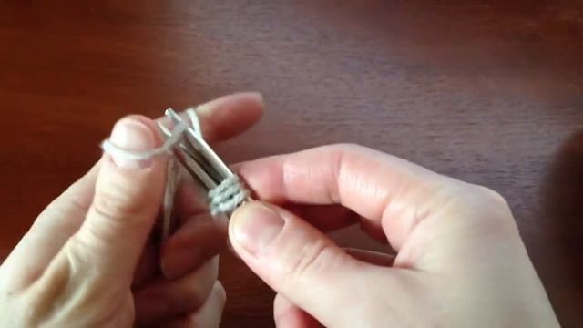 Long Tail Cast On Классичесий набор петель