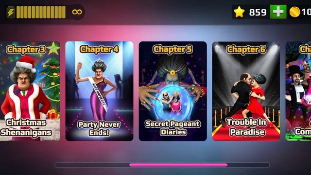 Мисс Ти шарик. Scary Teacher 3D. Прохождение.