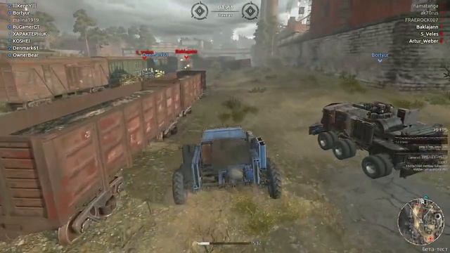 ЗАТАЩИТ? Crossout Приколы, баги, фейлы, смешные моменты, авторская озвучка смотреть онлайн