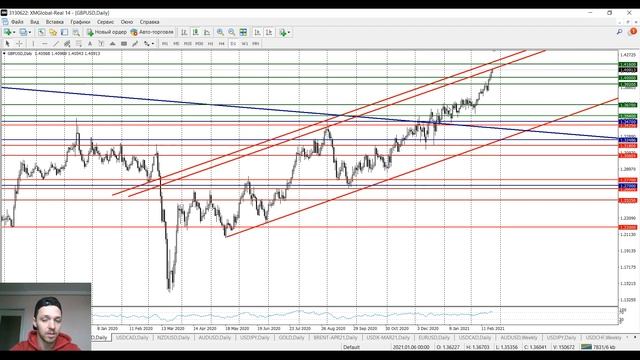 Аналитика рынка Форекс без воды 23.02.2021 от Ярослава Мудрого. (EUR/USD, USD/CHF, GBP/USD, USD/JPY смотреть онлайн