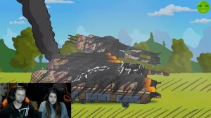 ГЕРАНД - Все серии Кв-54 - Мультики про танки | РЕАКЦИЯ