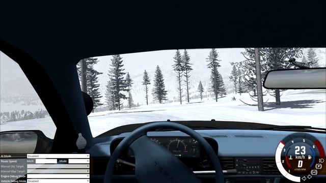 ЗИМНЯЯ ПОЛИЦЕЙСКАЯ ПОГОНЯ - BEAMNG DRIVE смотреть онлайн