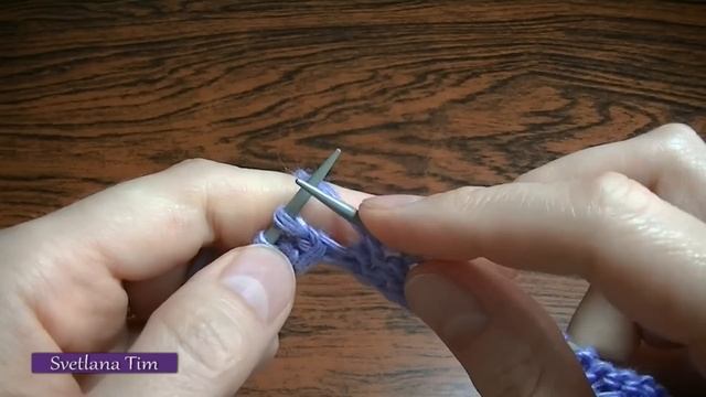 Простой, Плотный Узор КОРЗИНКА спицами. ПРОСТЫЕ УЗОРЫ / Вязание спицами для начинающих № 201 смотреть онлайн