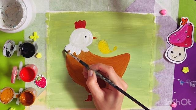 🐓ПАСХАЛЬНАЯ КУРОЧКА🎨РИСУЕМ🐣#длядетей#рисоватьлегко#пасха#пасхалки смотреть онлайн