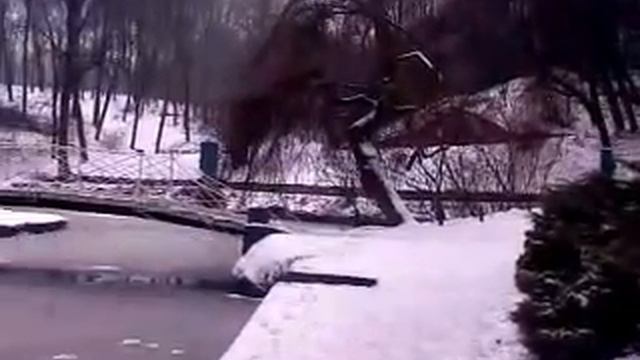 Парк "Софиевка".Большой водопад. смотреть онлайн