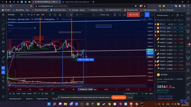 1Ч BTC/USDT Atlant смотреть онлайн