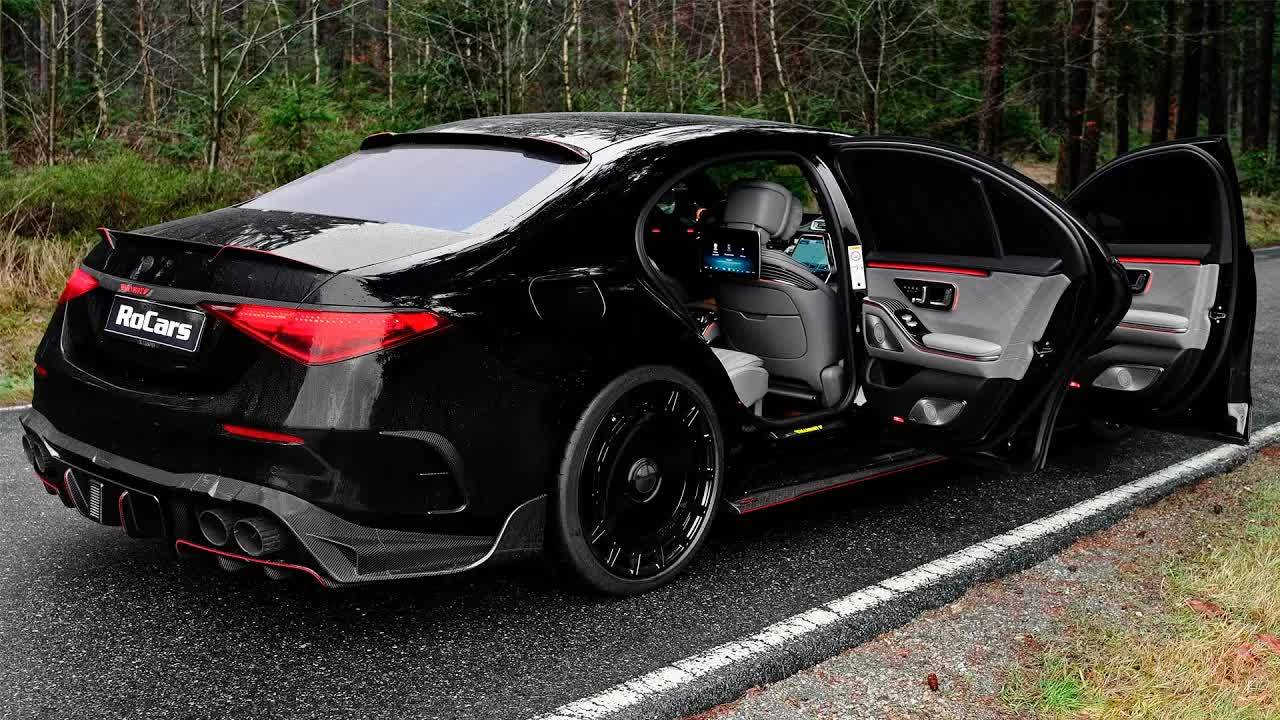 НОВЫЙ Mercedes-AMG S 63 E PERFORMANCE by Mansory: Дикий Люкс в Деталях | Экстерьер, смотреть онлайн