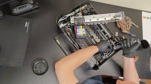 HP DeskJet Ink Advantage 3525 не печатает чёрным цветом