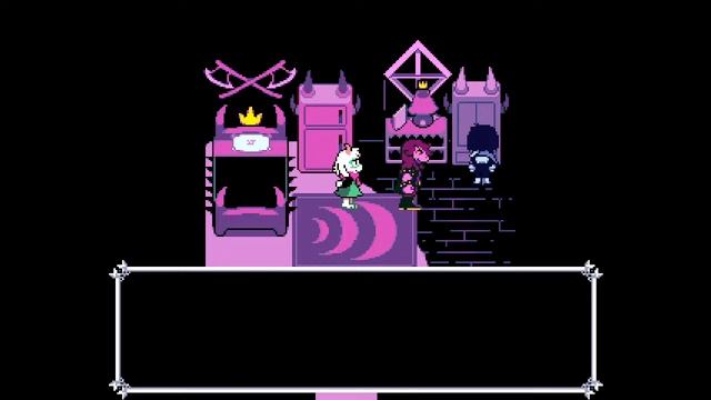 (DELTARUNE) ПРОХОЖДЕНИЕ ВТОРОЙ ГЛАВЫ (1 ЧАСТЬ)