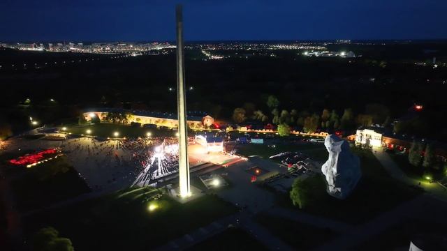 Брестская крепость, ночная прогулка #васькапилот