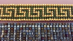 Браслет. Бисерное ткачество